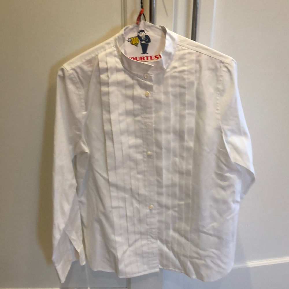 J CREW “THOMAS MASON” TUXEDO SHIRT
